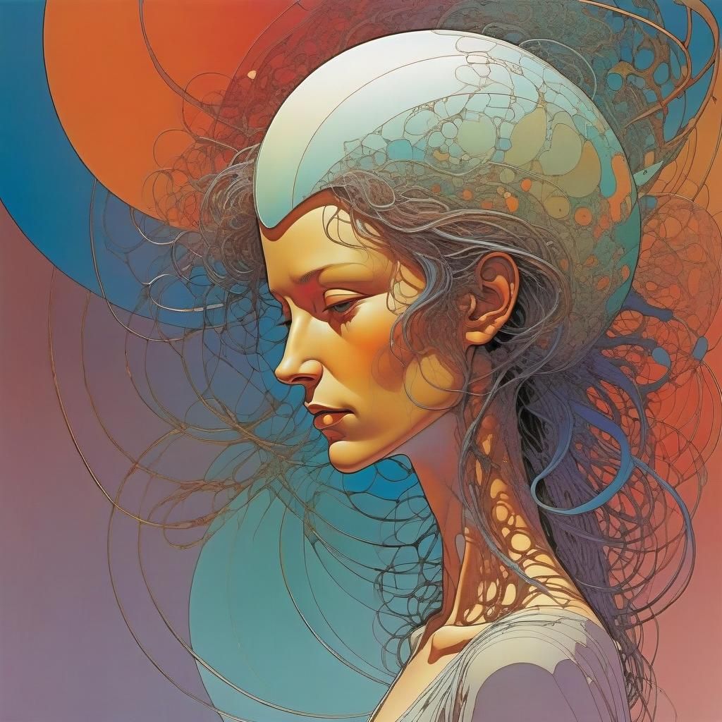 Abstract Emotions in Moebius Style