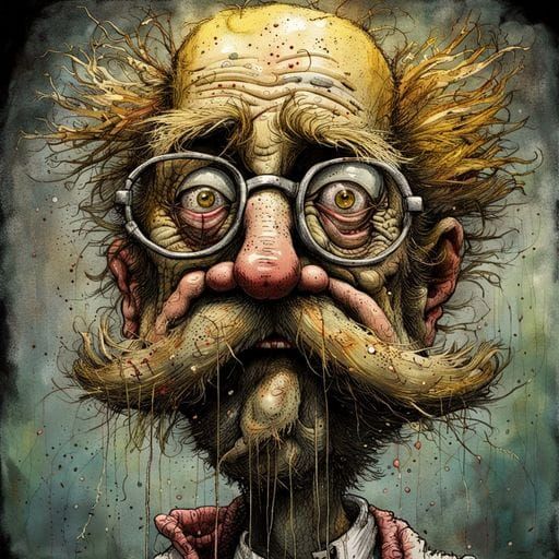 Portrait of a crumbly