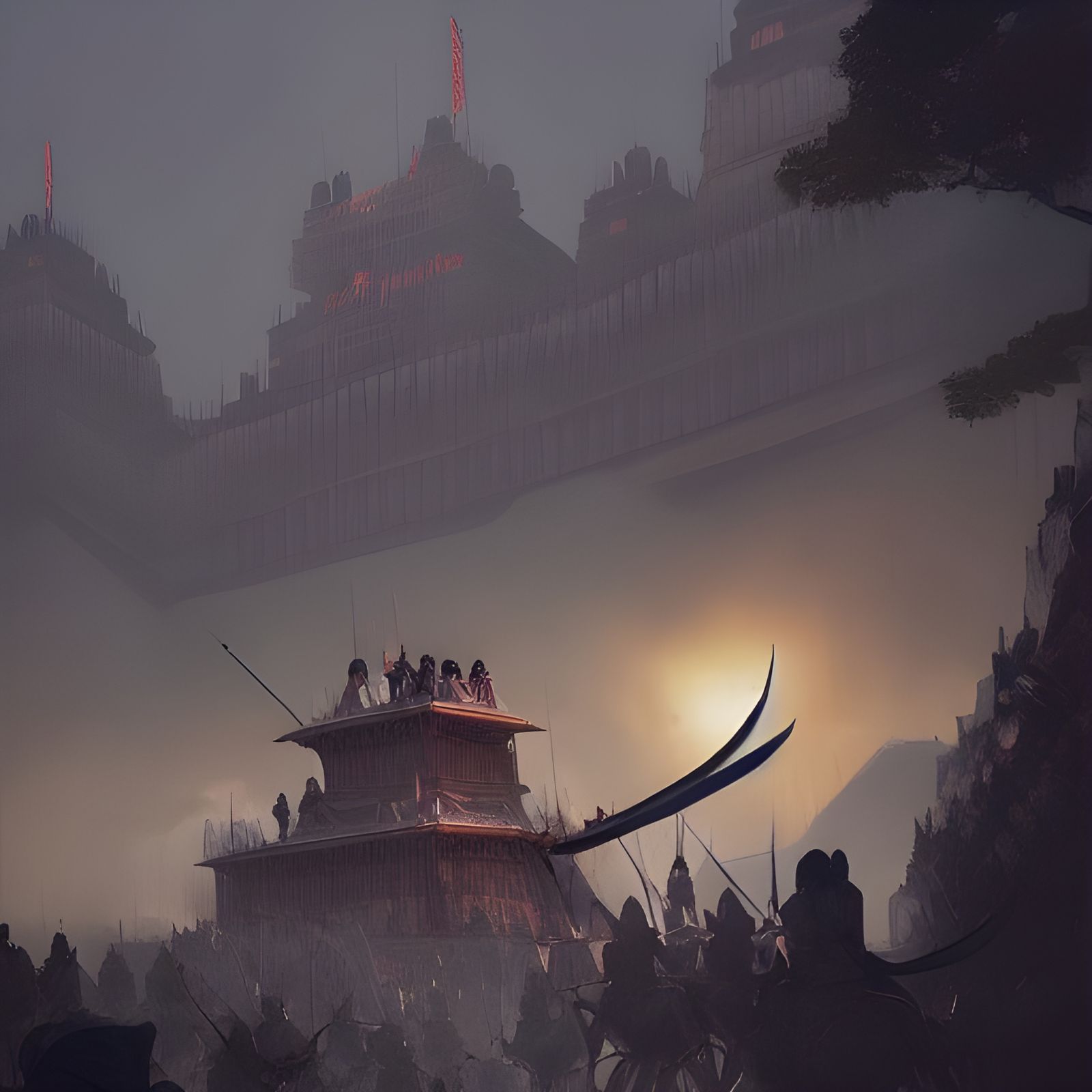 Sinister Warrior in Kurukshetra by Greg Rutkowski