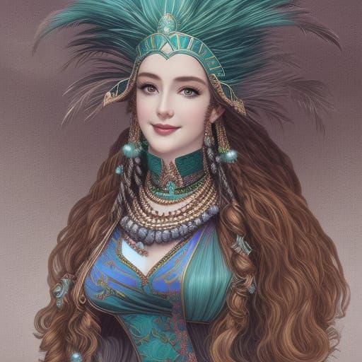 Steampunk Maude Fealy Portrait with Dynamic Lighting