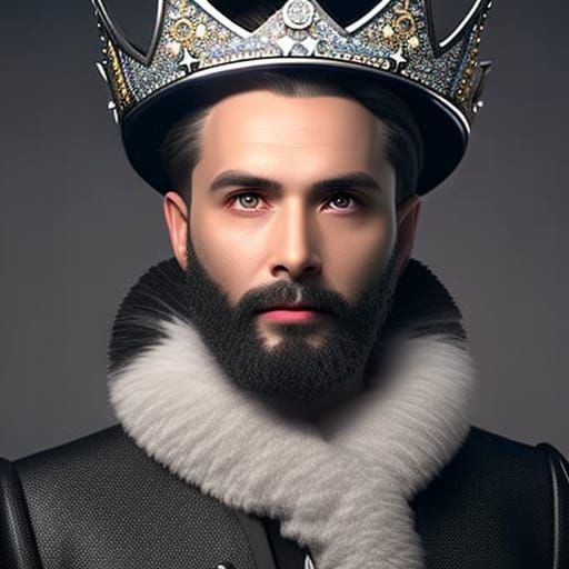 Time God with Crown of Stars in 8K