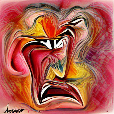 Abstract Rage: Visualizing Intense Emotion