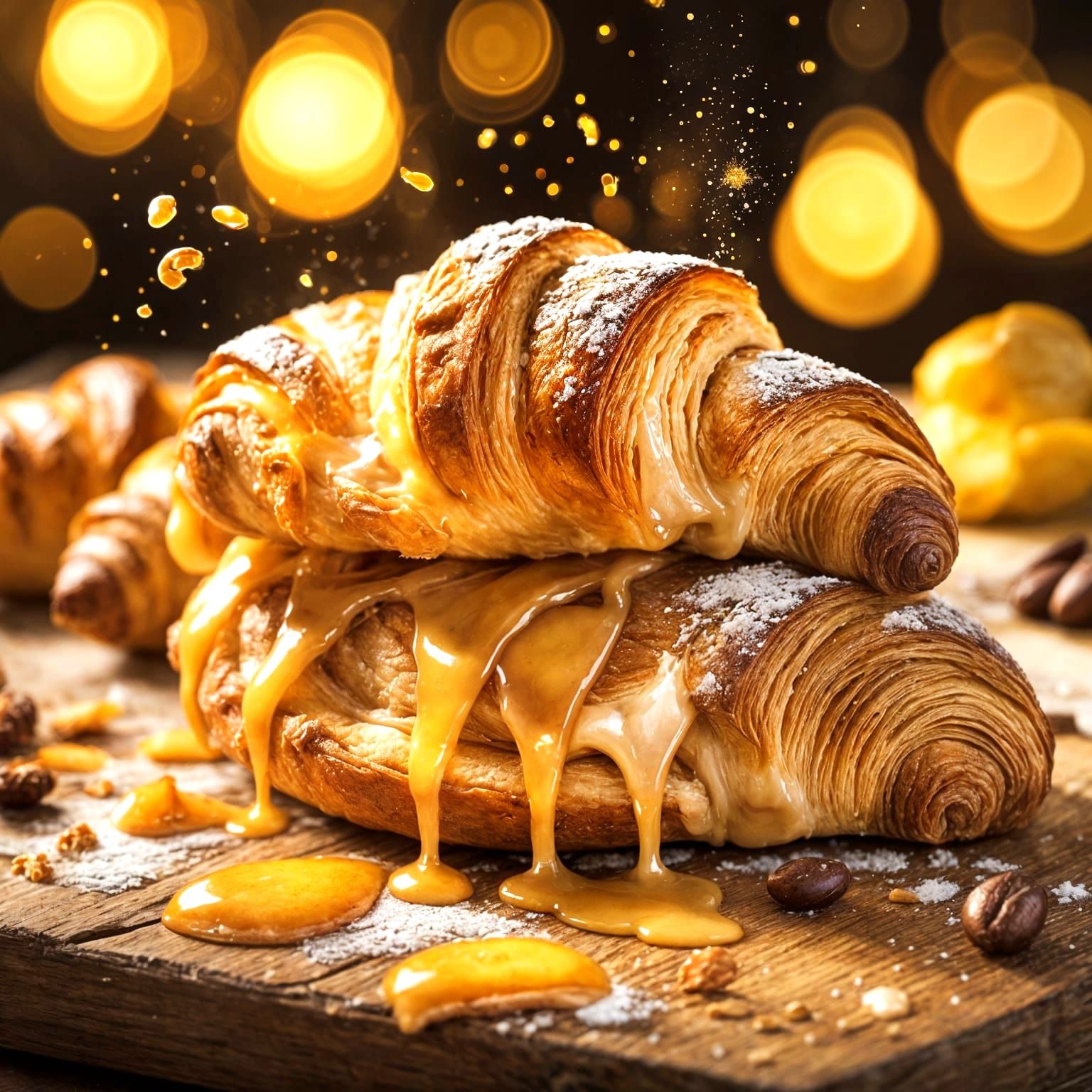 Flaky Croissant with Melting Butter