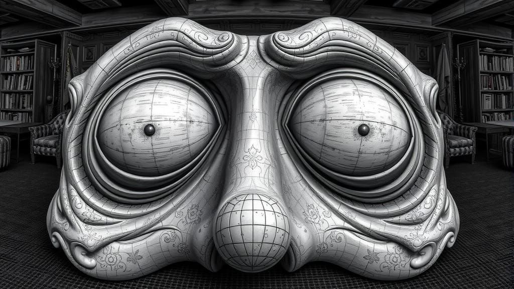 Enigmatic Forms in a Dystopian Aesthetic