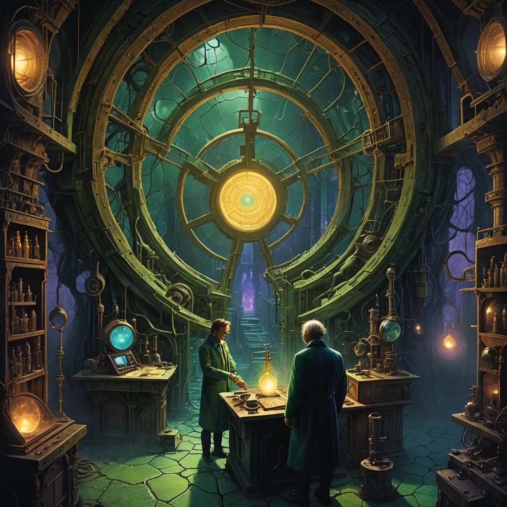 Mystical Portal Reveals Overlapping Realities