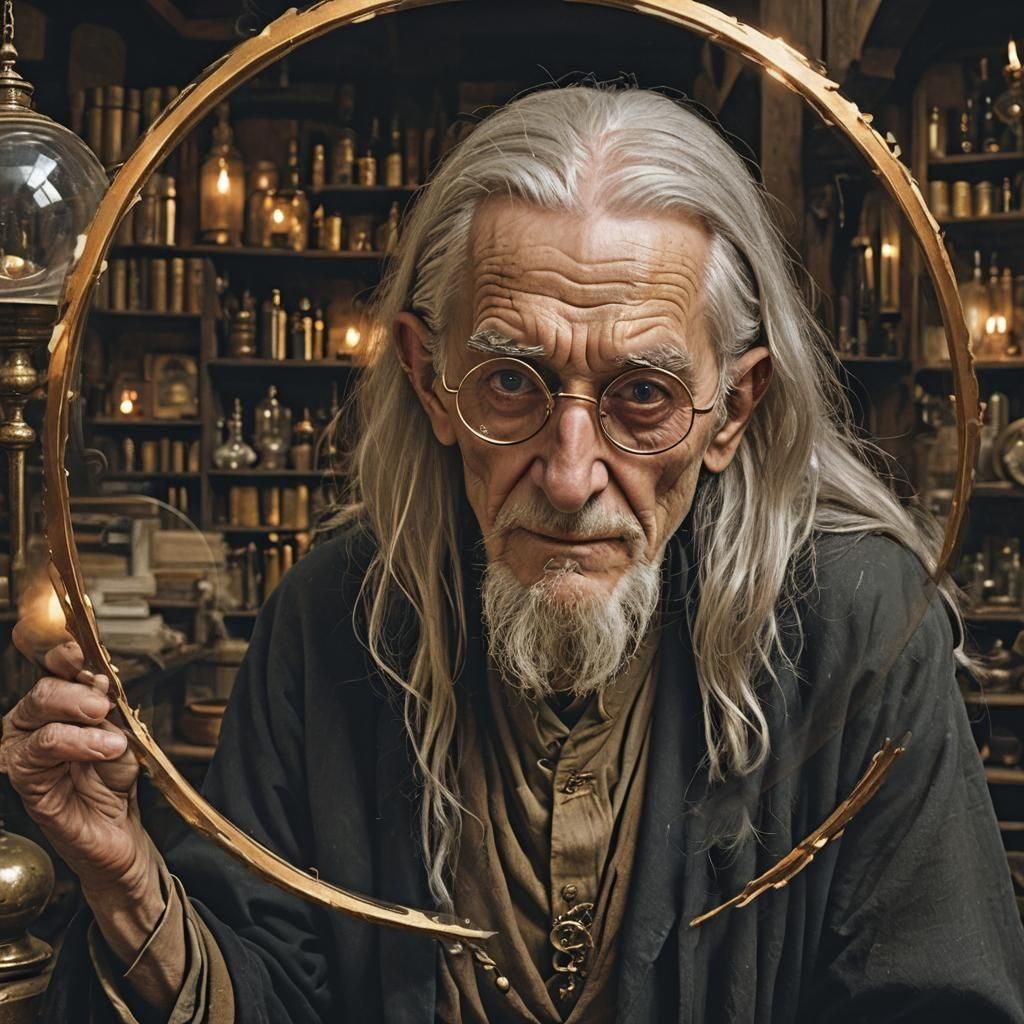 Alchemist in His Shop, Circa 1450 AD