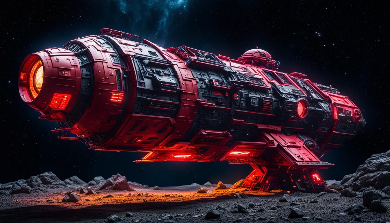 Red Dwarf: Mining A Moon