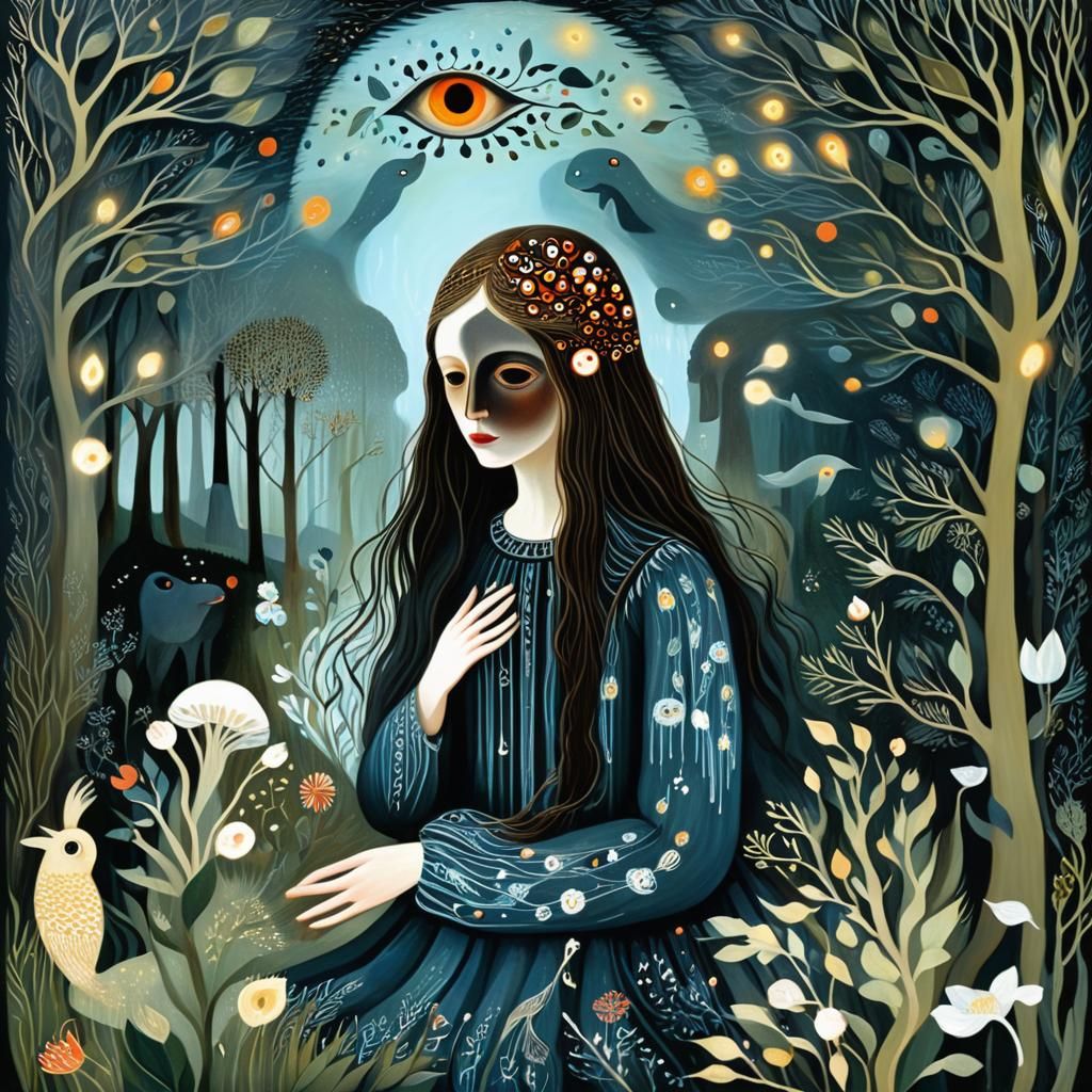 Eerie Encounters: Bio Art Album Cover