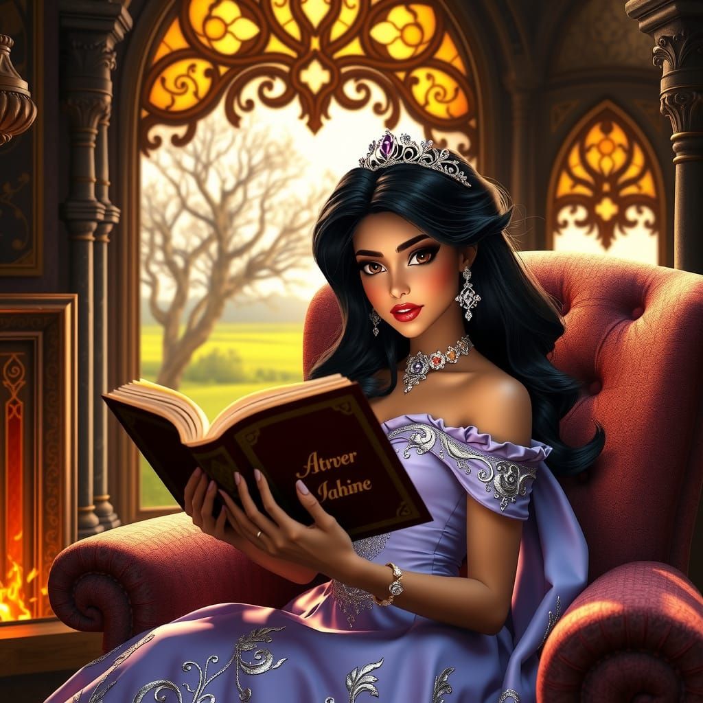 Lavender Princess in Regal Splendor