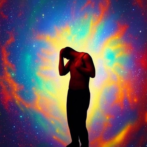 Astral Cosmic War: A Soldier's Mental Breakdown