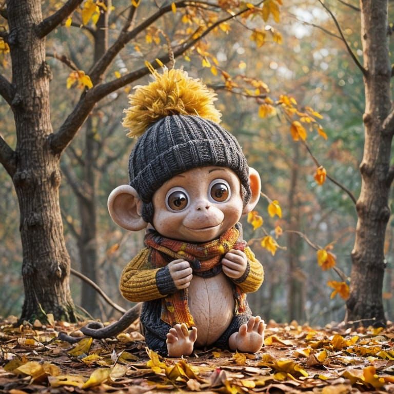 Autumn monkey