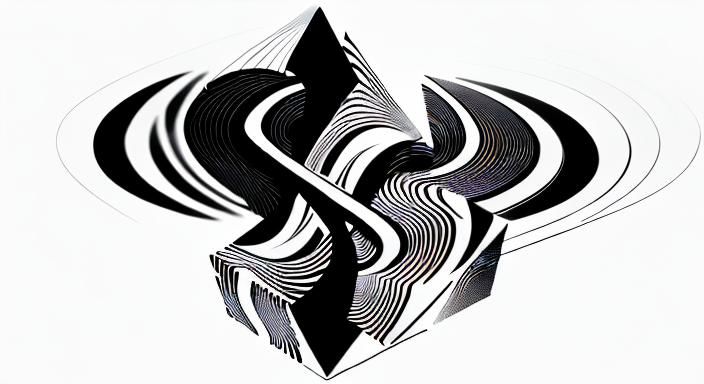 Abstract Time Flow: A Geometric Technical Drawing