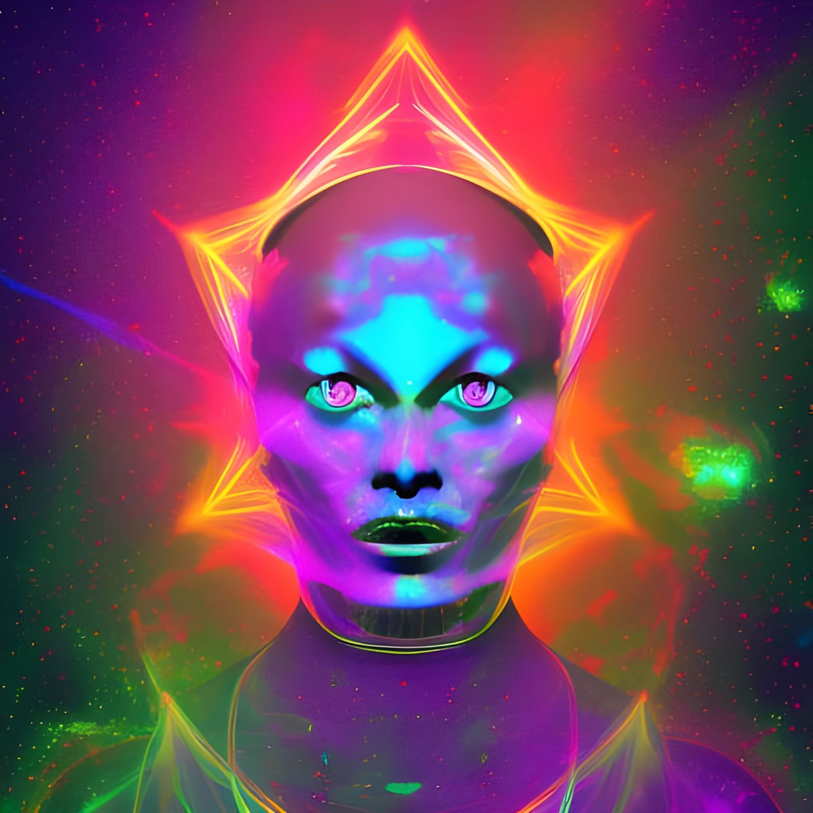 Holographic Cosmic Dice Demon in 8K Resolution