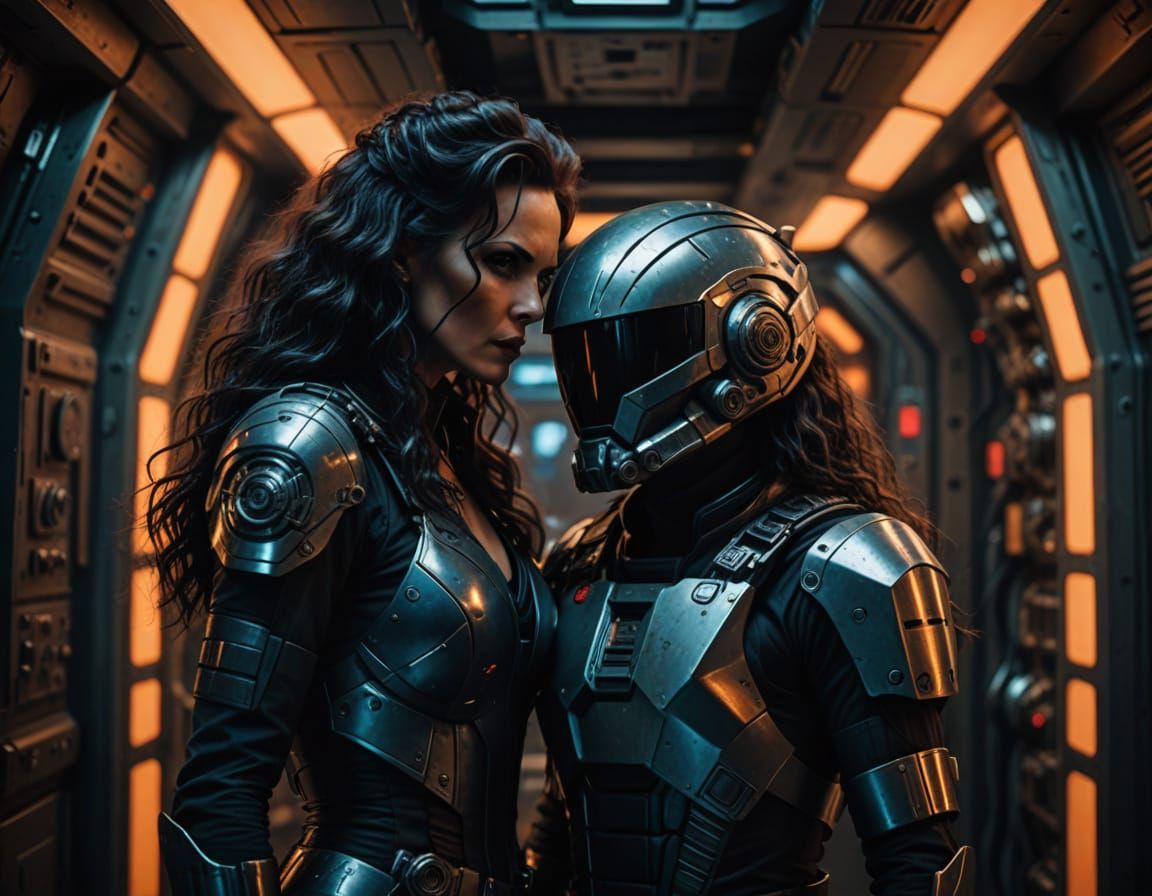 Cinematic Heavy Metal F.A.K.K.2 Action Scene in Moody 35mm F...