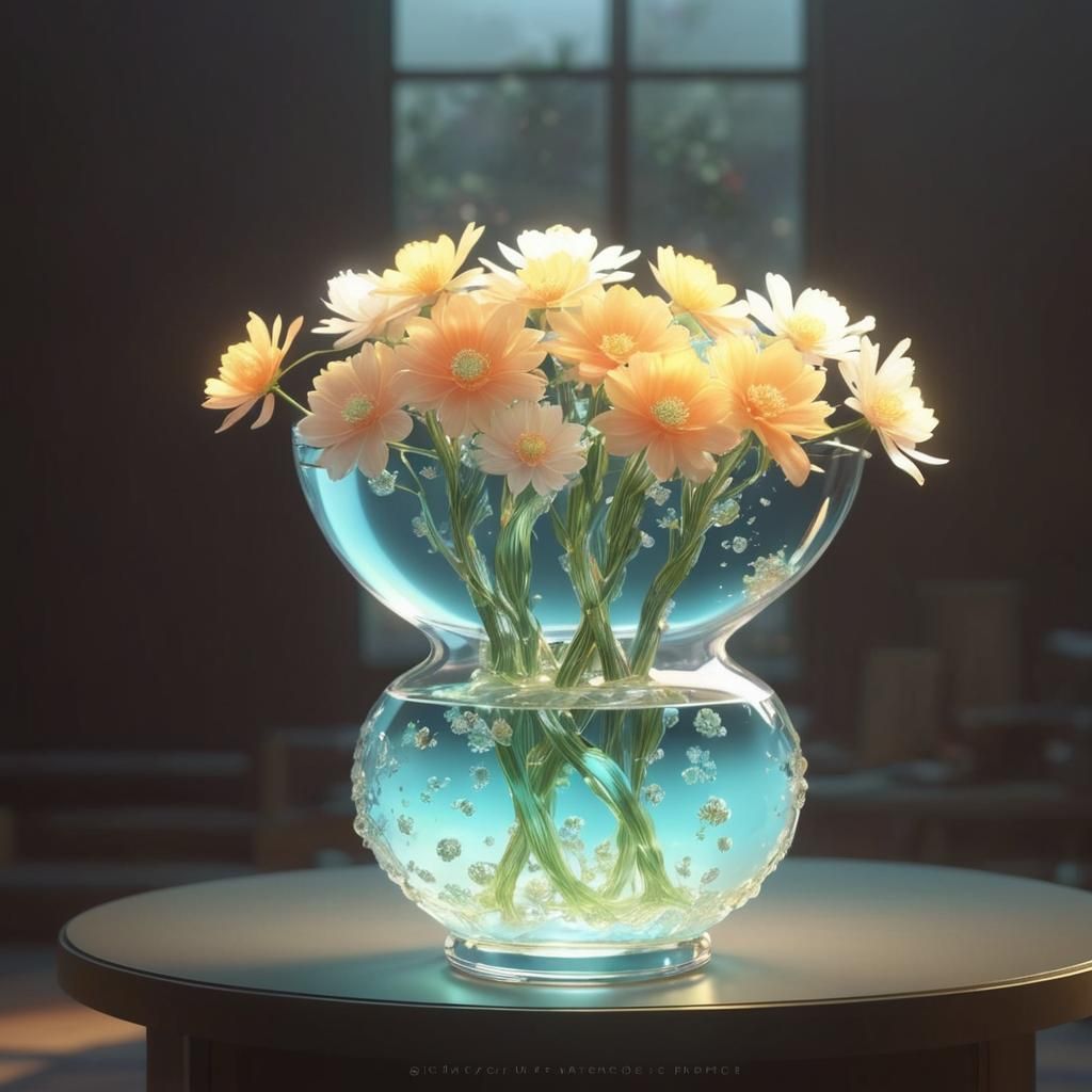 Verreries Serie, Drinklight Flowers vase