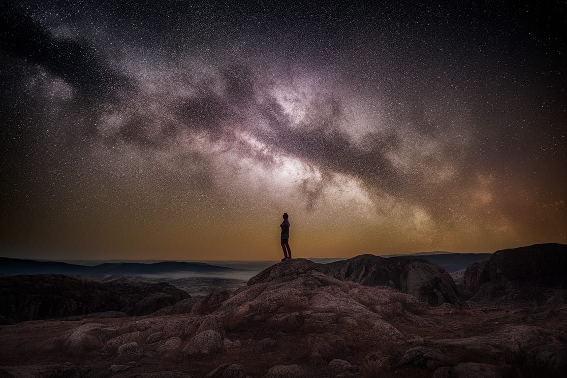 Macro Photograph of Luminiferous Aether Cloud