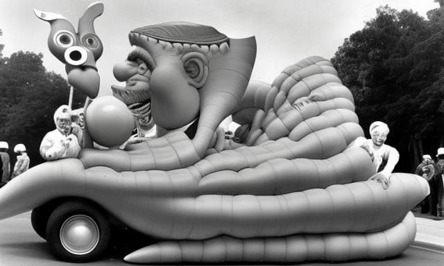 Weird Parade Float