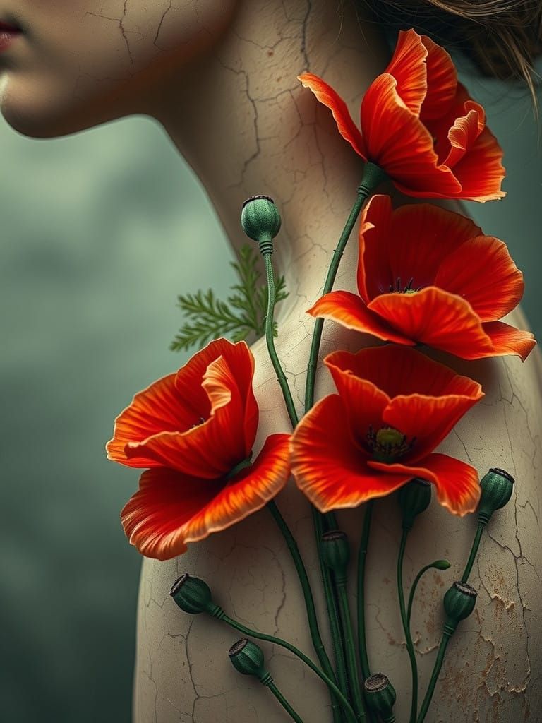 Blooms of Unspoken Resilience