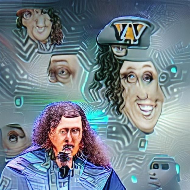 AI Interpretation of Weird Al Yankovic
