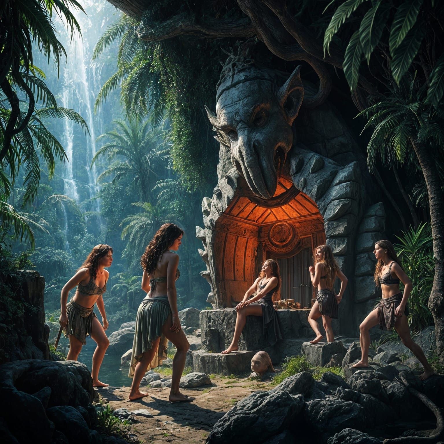 Primordial Soap Opera: An AI-Generated Vision