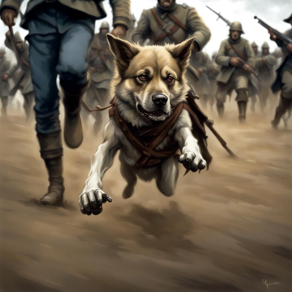 Dogs of War Unleashed: A Dark Fantasy
