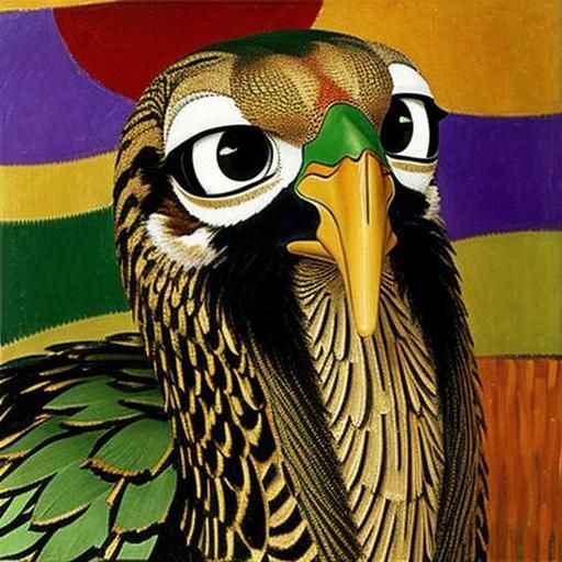 Cute Creature in the Style of Early Modern Masters