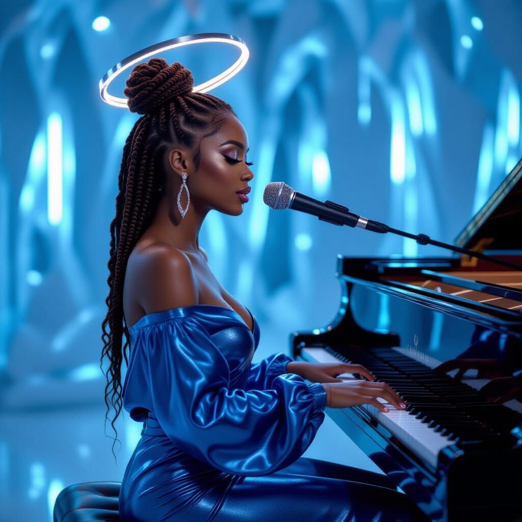 R&B Studio Performance: Lyra Noel at Grand Piano