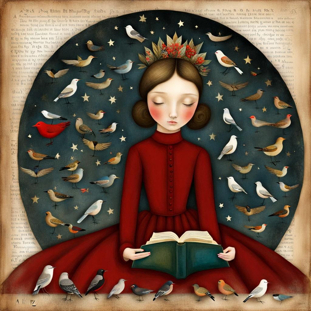 Surreal Alphabet Book Illustration