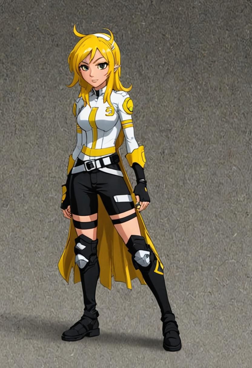 Monster Girl Gwen Tennyson with Bandages and Stitches