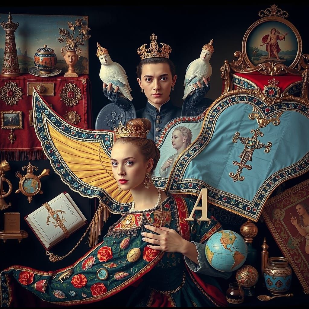 Abstract Concept of Perfection and Beauty