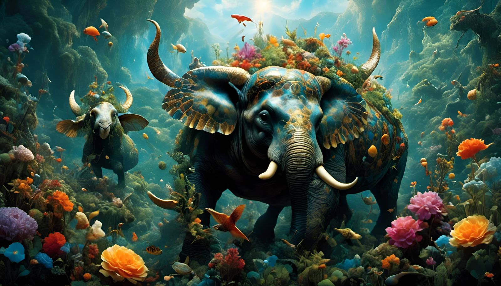 Biopunk Cryptid Menagerie on World Map