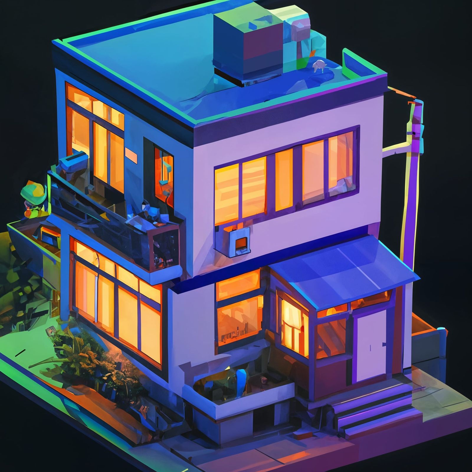 Industrial Modern House