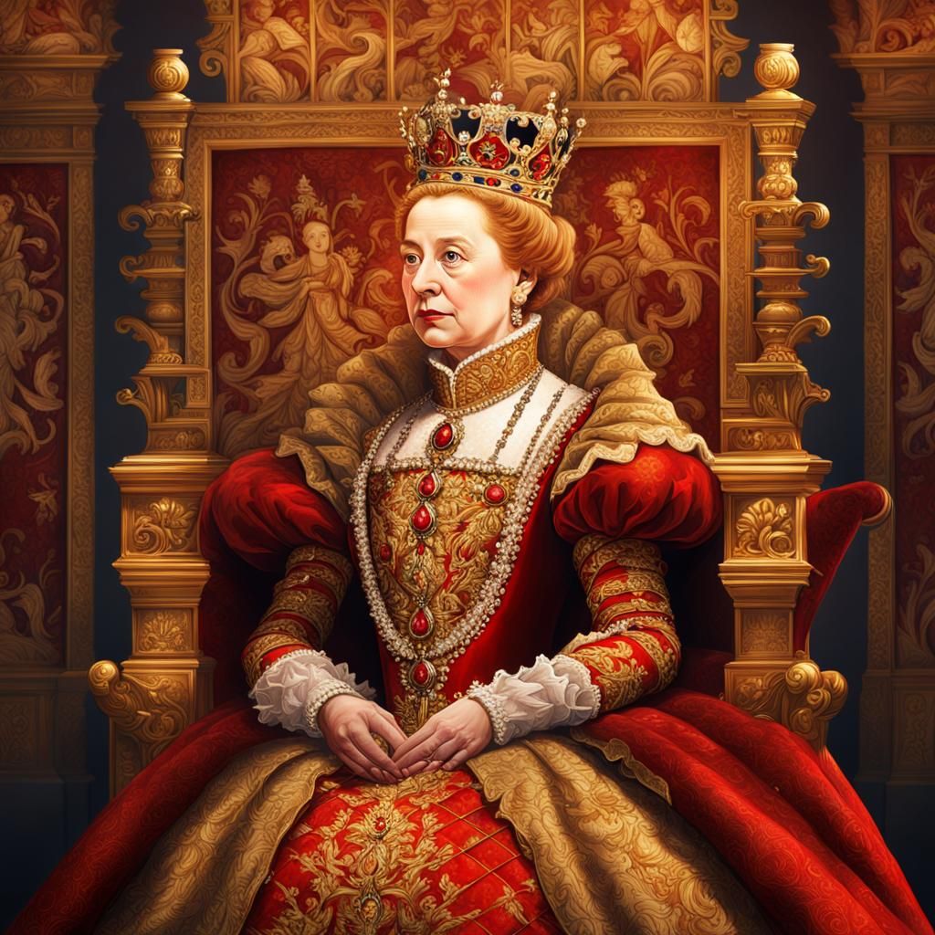 Queen Elizabeth I Coronation Portrait