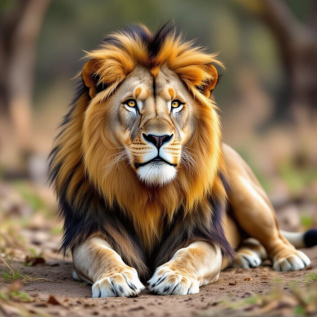 Photorealistic Wild Animals in Natural Habitats