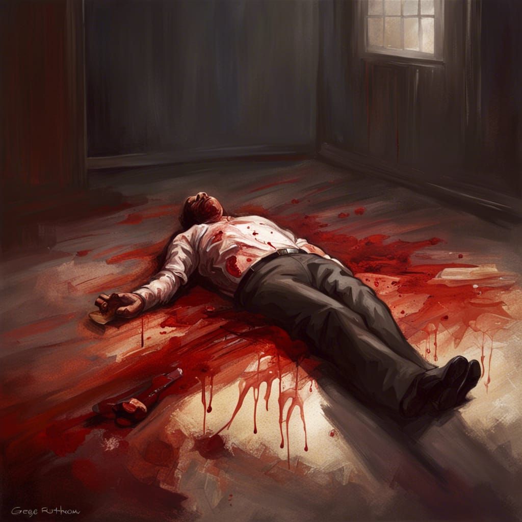 Sinister Murder Scene Image