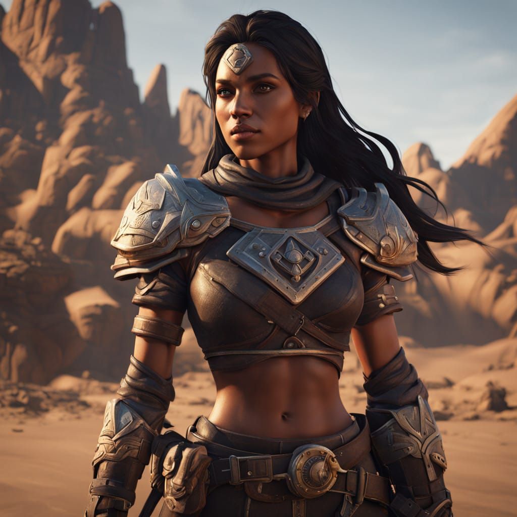 Goddess of the Golden Dunes