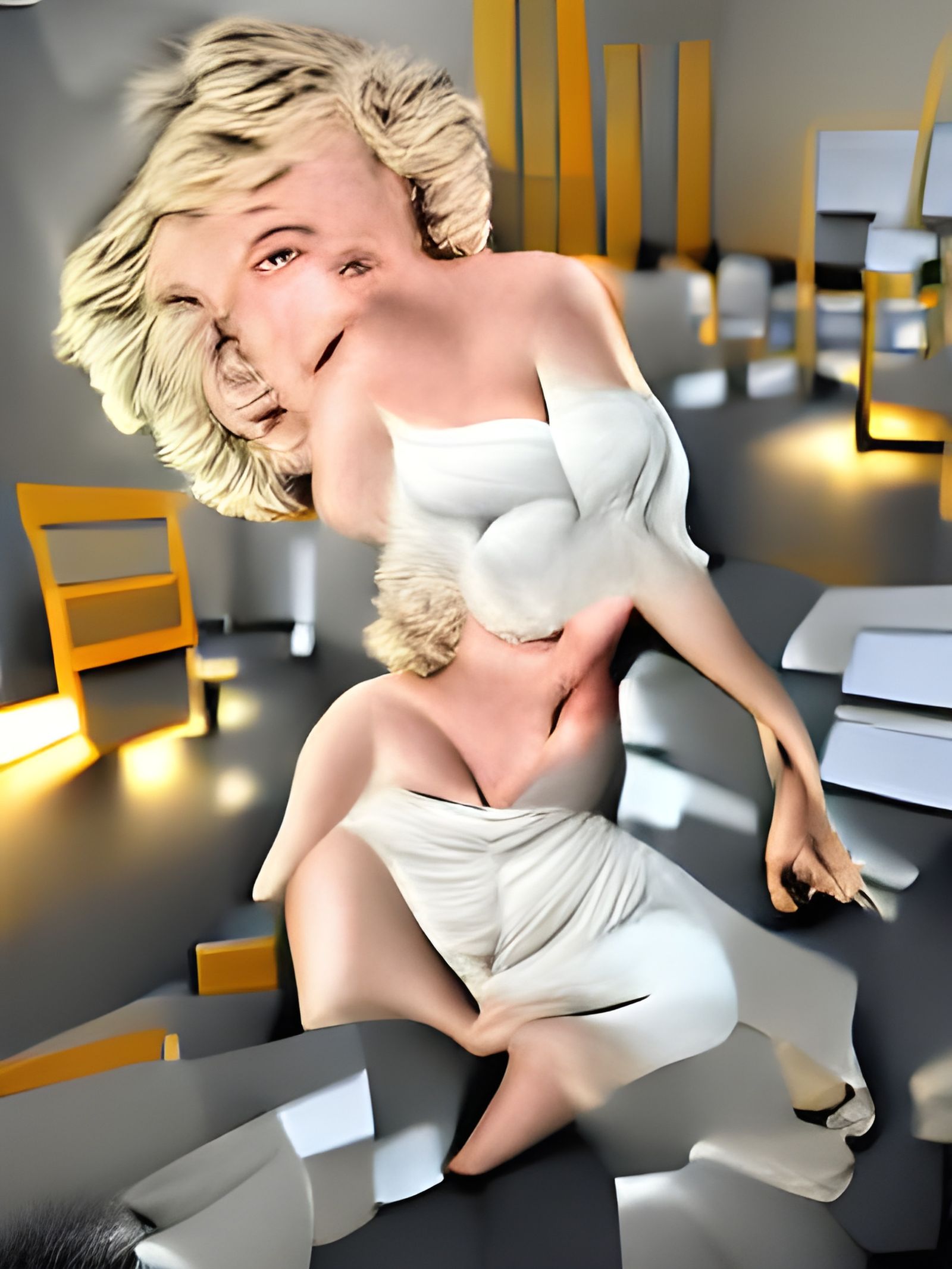 Iconic Portrait of Marilyn Monroe