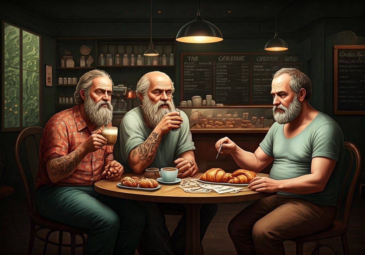 Philosophical Debate at The Existential Grind