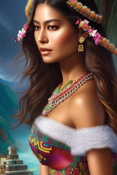 Xochiquetzal, the Aztec goddess of love