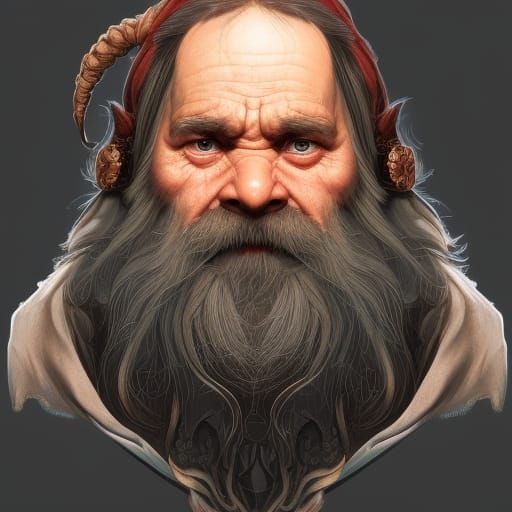 Old Gruff Dwarf Merchant