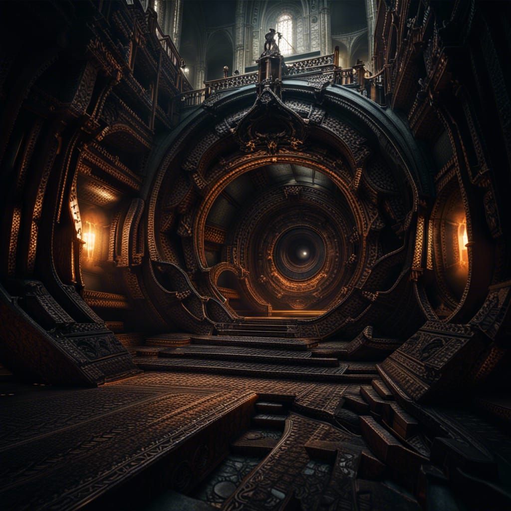 Hyperrealistic Rift with Intricate Details