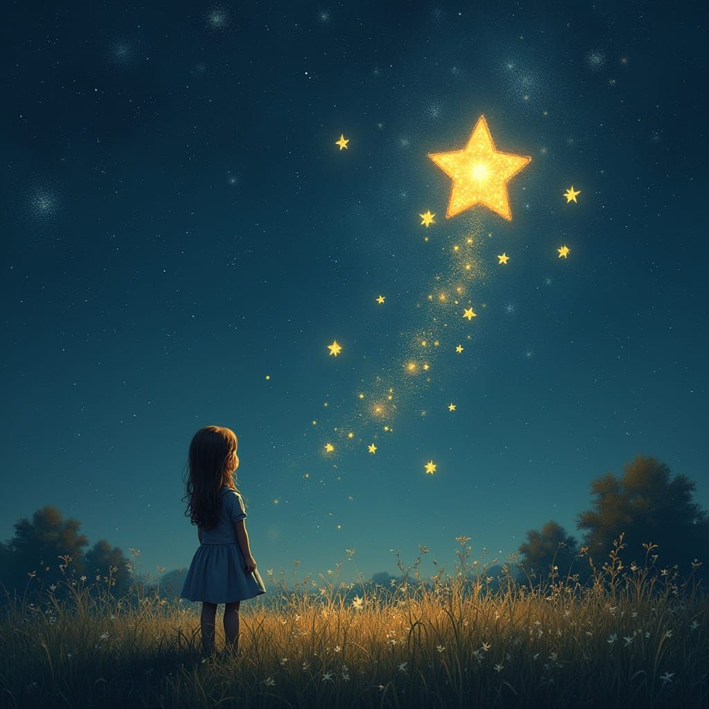 Twinkle, twinkle, little star, how I wonder what you are. Up above the world so high, like a diamond in the sky. Twinkle...
