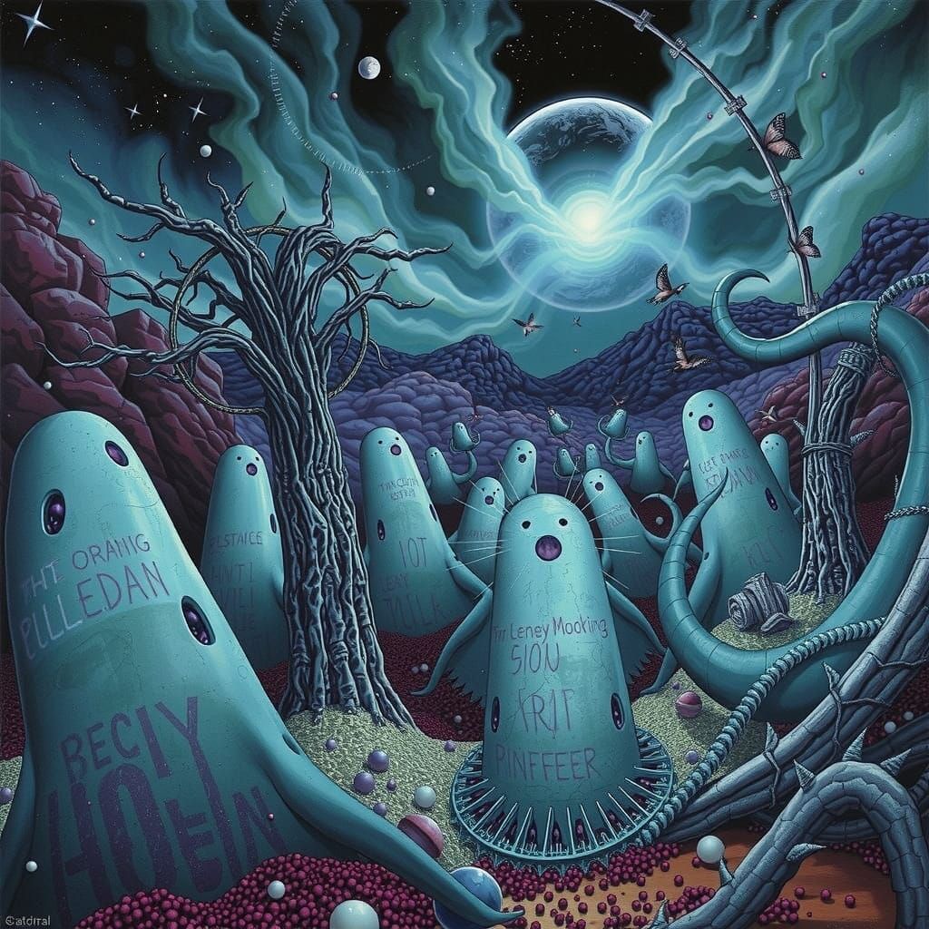 Psychedelic Surrealism and Magical Realism Art