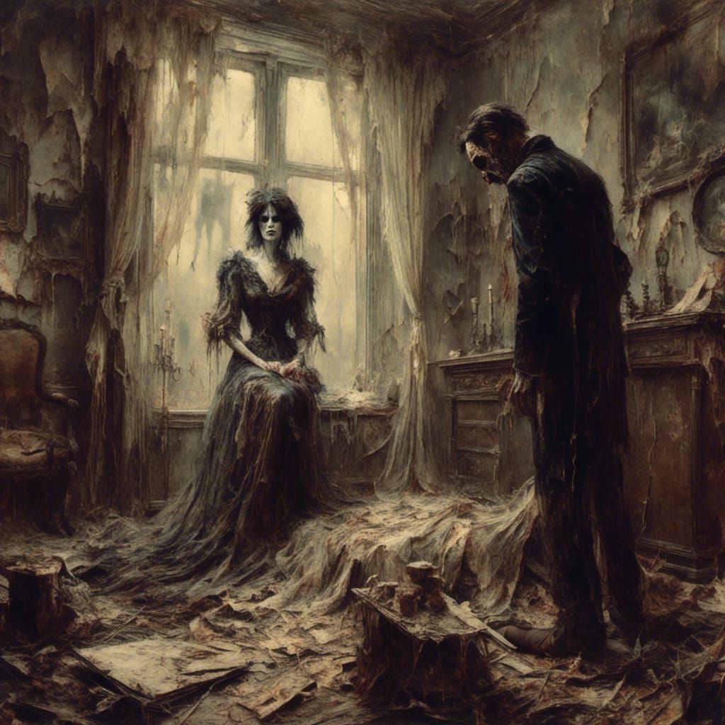 Sinister Macabre: Wife Talking to Husband