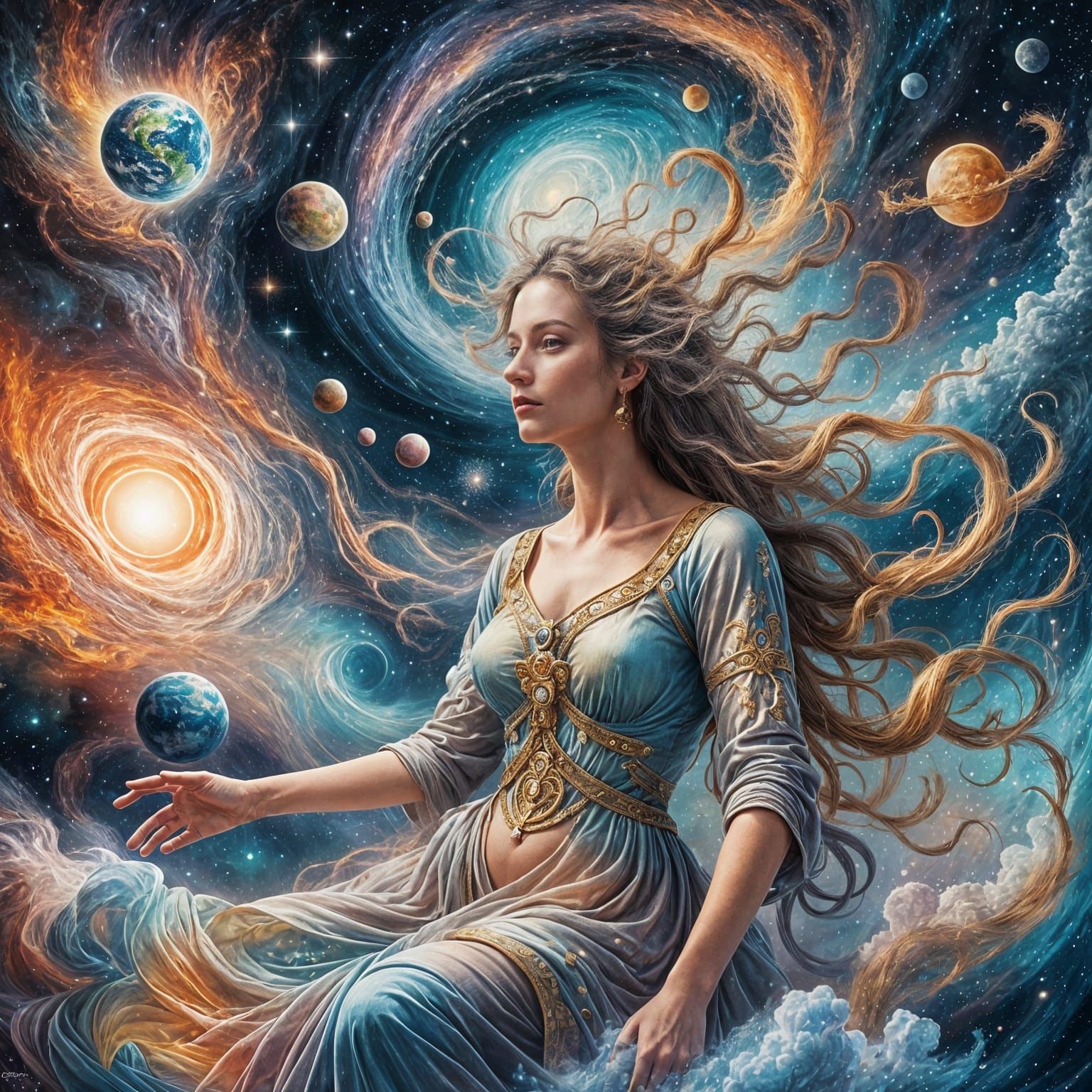 The Mother of All Creation: Abstract Concept