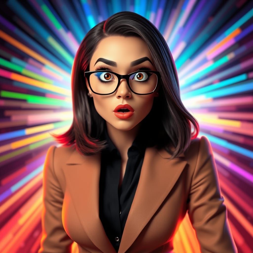 Chic Woman Embarks on Journey of Self-Discovery