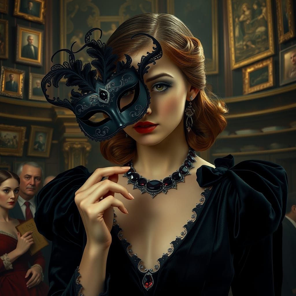 the black velvet lady