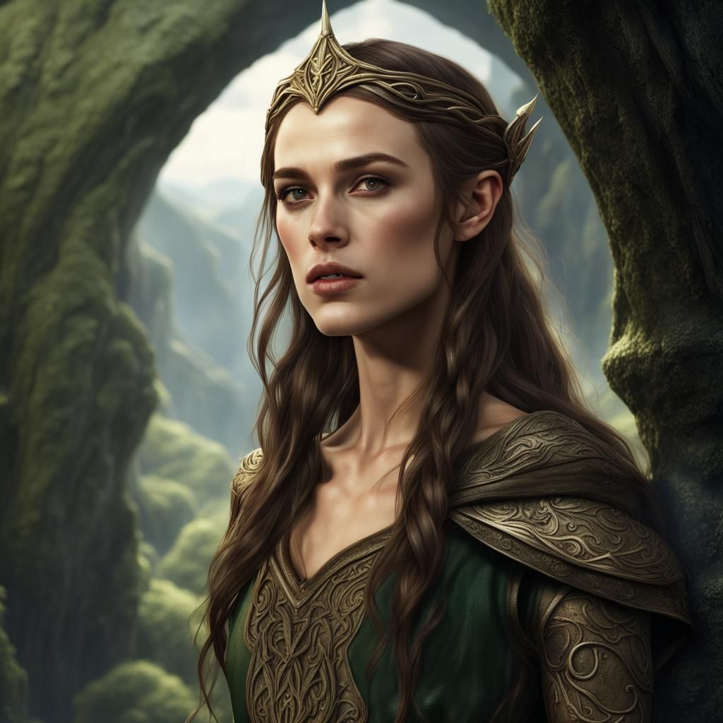 Elf Princess Fantasy Art in 8k Resolution