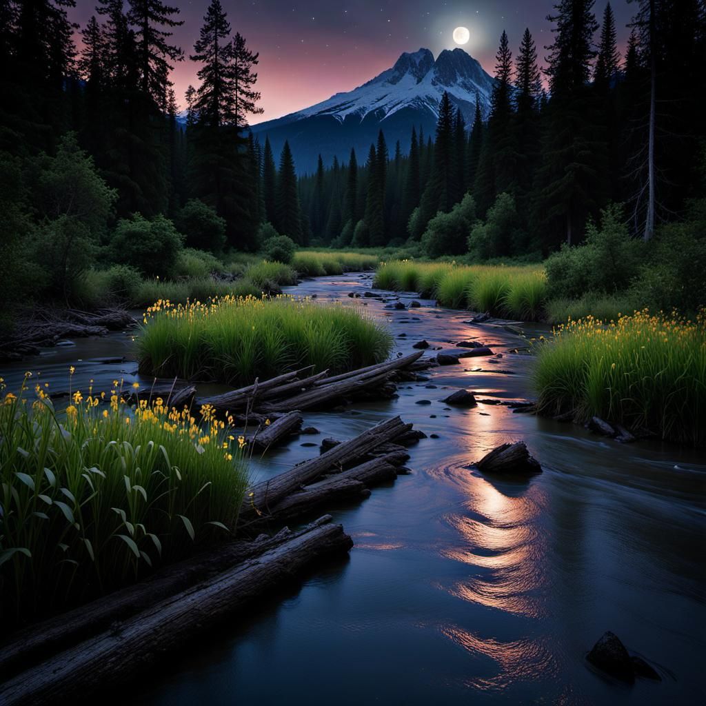 Four Seasons in Bottles: Surreal Splash Art