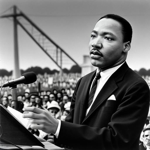 Portrait of a Civil Rights Leader